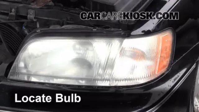 1998 Infiniti Q45 4.1L V8 Luces Luz de estacionamiento (reemplazar foco)